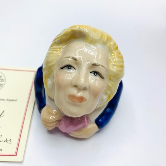 Kevin Francis Face Pots Margaret Thatcher 2001 With COA and Original Box - Picture 2 of 11